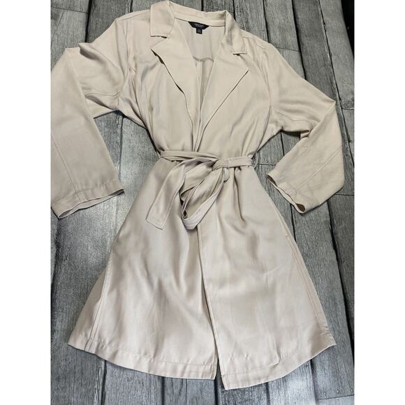 Simply Vera Wang Beige Dress Coat Women’s Size XXL (2x) - Picture 1 of 12